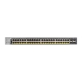 netgeargs752tpp managed l2 l3 l4 gigabit ethernet 10 100 1000 poe 1u black gs752tpp 100eus extra photo 1