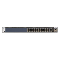 netgearm4300 28g managed l3 gigabit ethernet 10 100 1000 1u black gsm4328s 100nes extra photo 1