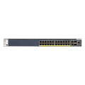 netgearm4300 28g poe managed l2 l3 l4 10g ethernet 100 1000 10000 poe 1u black extra photo 1