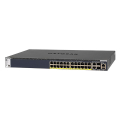 netgearm4300 28g poe managed l2 l3 l4 10g ethernet 100 1000 10000 poe 1u black extra photo 3