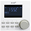 lenco dar 010wh dab radios white extra photo 2