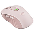logitech 910 006254 signature m650 wireless mouse medium rose extra photo 3