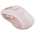 logitech 910 006237 signature m650 wireless mouse large rose extra photo 3