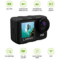 lamax w71 action sports camera 16mp 4k ultra hd wi fi extra photo 2
