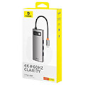 baseus metal gleam series 7 in 1 multifuction type c hdmi 4k 3xusb30 pd card reader extra photo 4