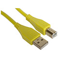 udg gear u95001yl udg ultimate audio cable usb 20 a b yellow straight 1m extra photo 1