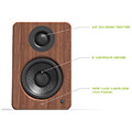 ixeia monitor kanto audio yu2 walnut extra photo 2