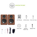 ixeia monitor kanto audio yu2 walnut extra photo 4