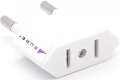 pure power adapter usa hk china to germany euro eu ce white extra photo 1