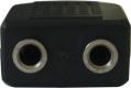 35mm stereo jack headphone splitter adapter extra photo 1