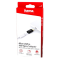 hama 178399 adapter micro usb to usb type c plug black extra photo 5