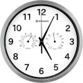 bresser mytime thermo hygro wall clock 25cm white extra photo 1