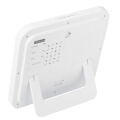 bresser mytime meteotime lcd weather clock white extra photo 1