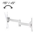 hama 108741 ultraslim fullmotion tv wall bracket 19 48 white extra photo 2 hama 108741 ultraslim fullmotion tv wall bracket 19 48 white extra photo 2