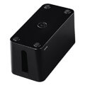 hama 20663 mini cable box black extra photo 1
