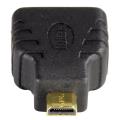 hama 39863 compact micro hdmi adapter micro hdmi plug hdmi socket extra photo 1