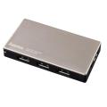 hama 54544 usb 4 port 30 hub 1 4 for ultrabooks with power supply extra photo 2