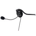 hama 139920 nhs p100 pc office headset with neckband stereo black extra photo 2