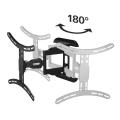 hama 118619 fullmotion tv wall bracket 3 stars 65 black extra photo 1