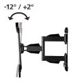 hama 118619 fullmotion tv wall bracket 3 stars 65 black extra photo 2