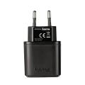 hama 123539 auto detect usb dual charger for tablets 5v 34a black extra photo 1