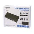 logilink ns0106 8 port gigabit ethernet desktop switch black extra photo 5