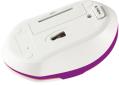 logilink id0132 wireless optical mini mouse 24ghz 1200dpi white purple extra photo 1