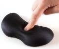 logilink id0136 wrist rest gel pad 145x55x20mm black extra photo 1