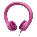 logilink hs0046 padded childsafe headphone for children pink extra photo 2