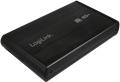 logilink ua0082 35 sata hdd enclosure usb 20 aluminium black extra photo 1