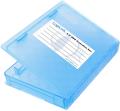 logilink ua0131 hard cover protection box for 1x 25 hdd blue extra photo 1