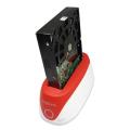 logilink qp0018 quickport usb 30 to sata 25 35 hdd red white extra photo 2
