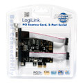 logilink pc0031 2 port serial pci express card extra photo 2