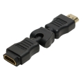 logilink ah0012 hdmi adapter am to af 270 slewable gold plated extra photo 1