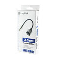 logilink ca1100 audio splitter stereo 35mm 2x 35mm blister extra photo 2