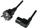 logilink cp117 power cord schuko straight c13 90 2m black extra photo 1