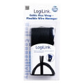 logilink kab0006 cable flexwrap 18m black extra photo 1