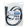 logilink kab0046 cable flexwrap with zipper 30mm 1m black extra photo 3