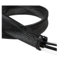 logilink kab0049 cable flexwrap with zipper 50mm 2m black extra photo 4