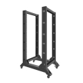 lanberg open rack 19 27u 600x800mm black extra photo 2