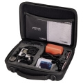 hama 126670 hardcase camera bag for gopro hero 3 4 action camera black extra photo 1