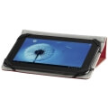 hama 173506 strap portfolio for tablets up to 101 red extra photo 2