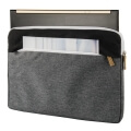 hama 101566 217113 florence notebook sleeve 133 black grey extra photo 1