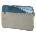 hama 101571 217119 florence notebook sleeve 133 petrol grey extra photo 3