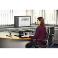 hama 95822 booster for sitting standing workstation s 68x52cm black extra photo 4