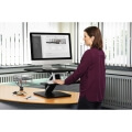 hama 95823 booster for sitting standing workstation m 80x52cm black extra photo 4