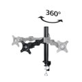 hama 95827 fullmotion monitor arm 10 26 black extra photo 1