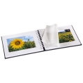 hama 02111 fine art spiral bound album 24x17cm 50 white pages grey extra photo 3