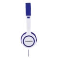 thomson hed1105bl on ear kids headphones blue white extra photo 1