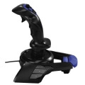 hama 113753 urage airborne vibration joystick for pc black blue extra photo 2